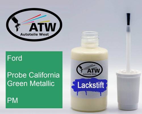 Ford, Probe California Green Metallic, PM: 20ml Lackstift, von ATW Autoteile West.